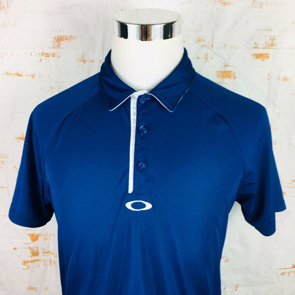 Oakley Hydrolix Mens Performance Golf Polo Shirt M